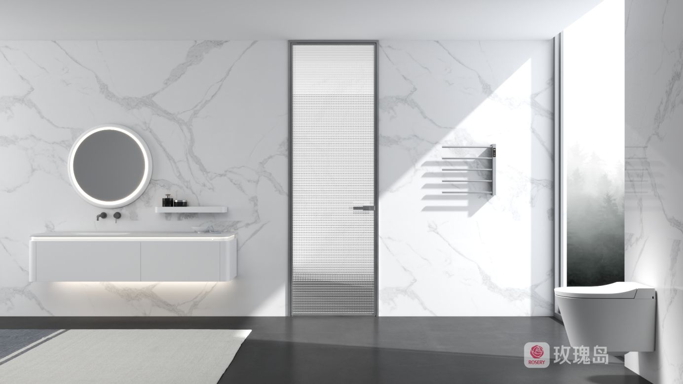 浴室门选择指南:为什么选择玫瑰岛浴室门?