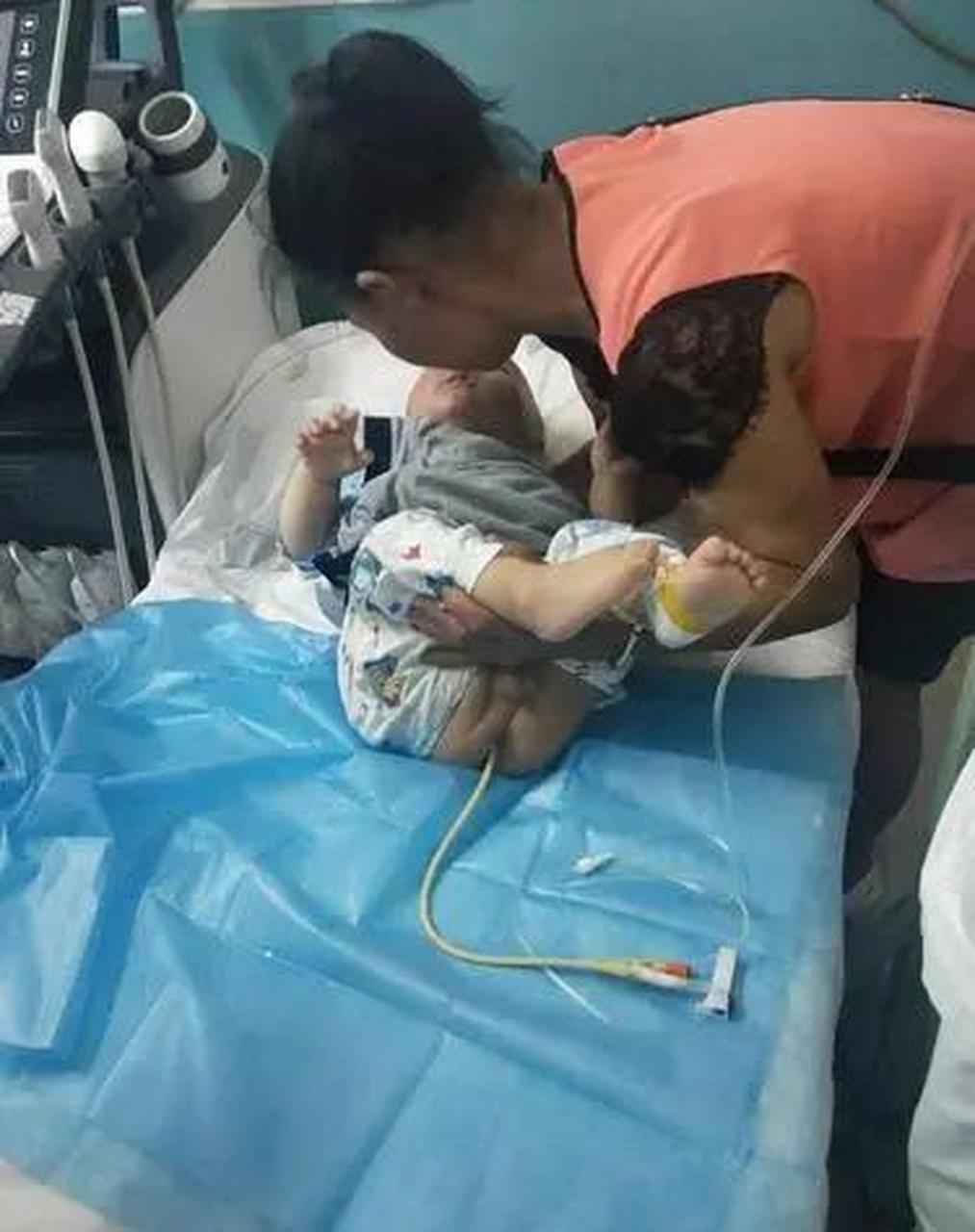 1岁半小男孩,平常能吃能喝,身体倍棒!