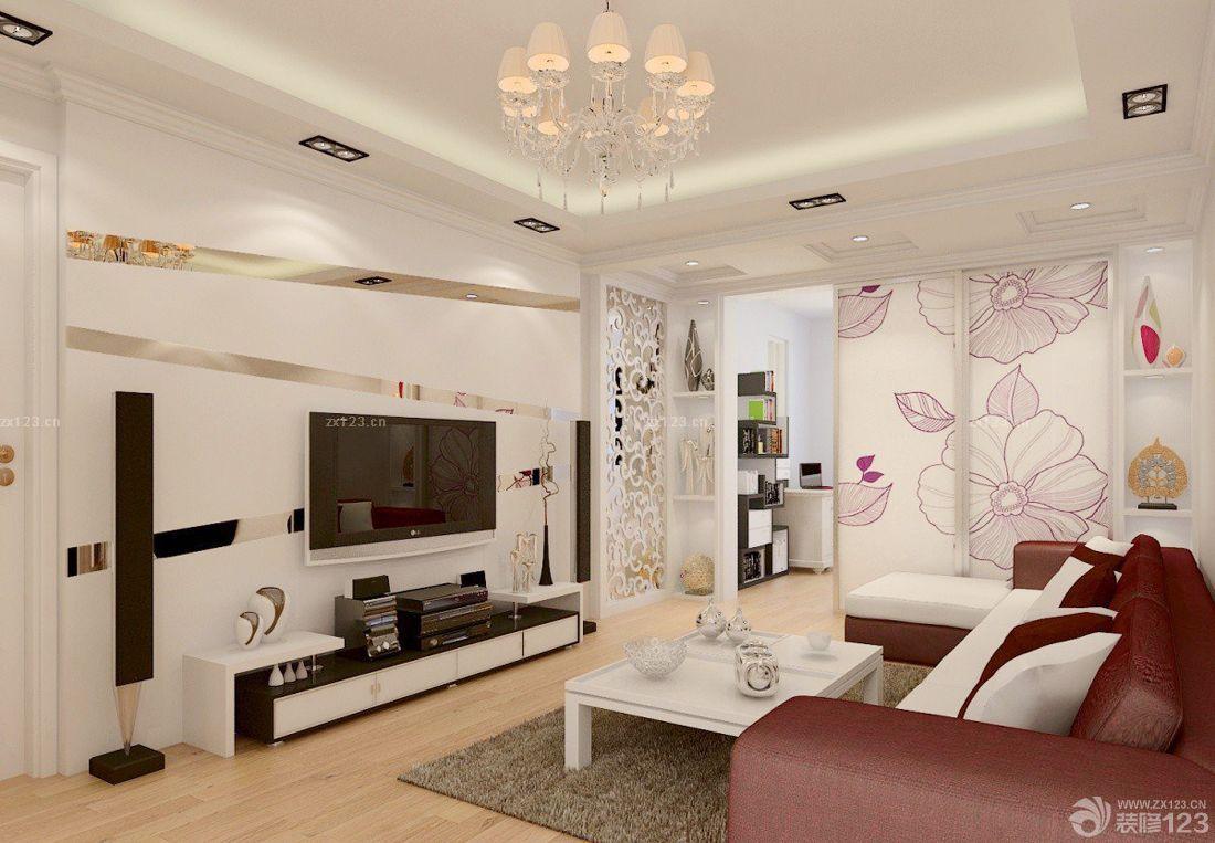 小客厅背景墙效果图,让家更有格调!