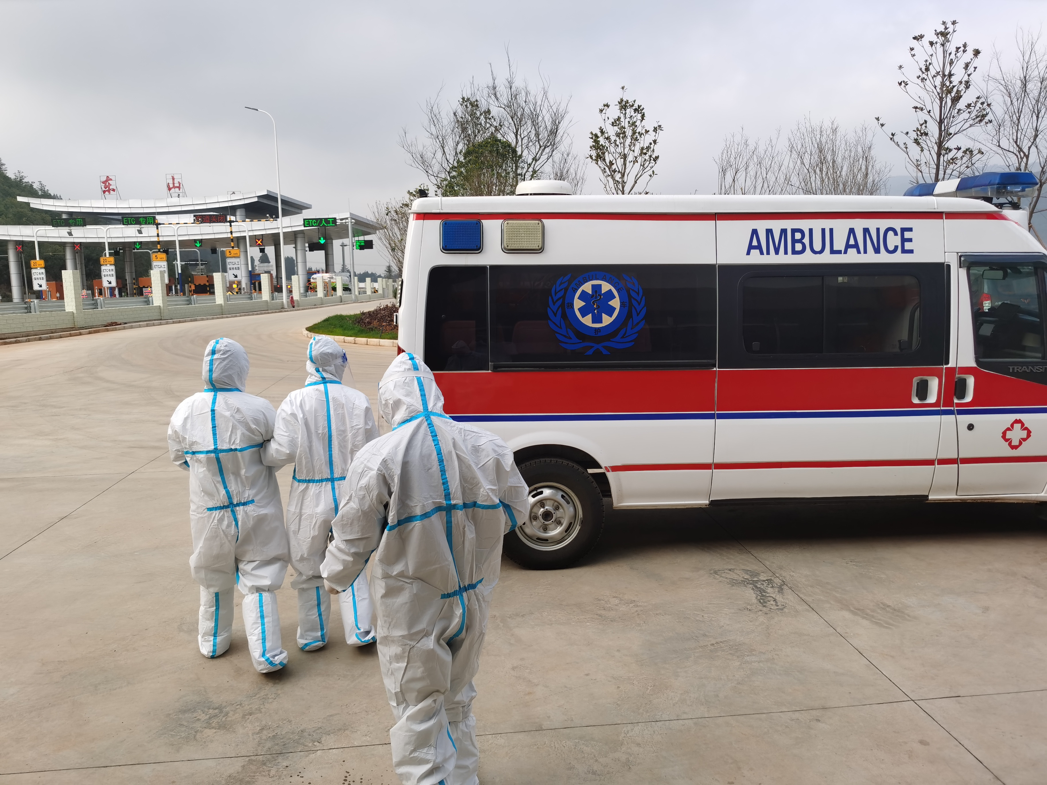 麒麟区东山镇开展新冠疫情防控应急演练