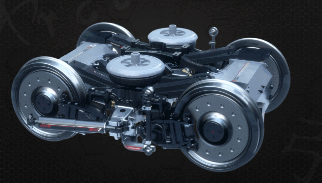 中国中车全球首发弓系转向架