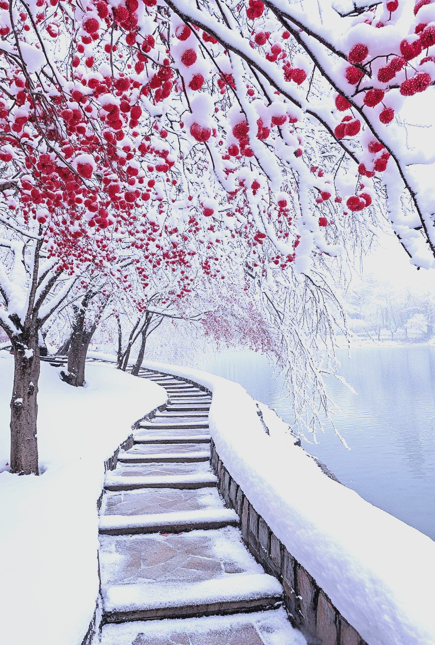 小雪节气至,冬日美景与美食相伴左右
