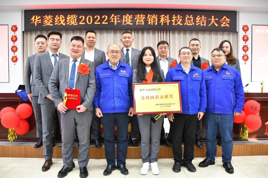 华菱线缆2022年度营销科技总结大会圆满举行