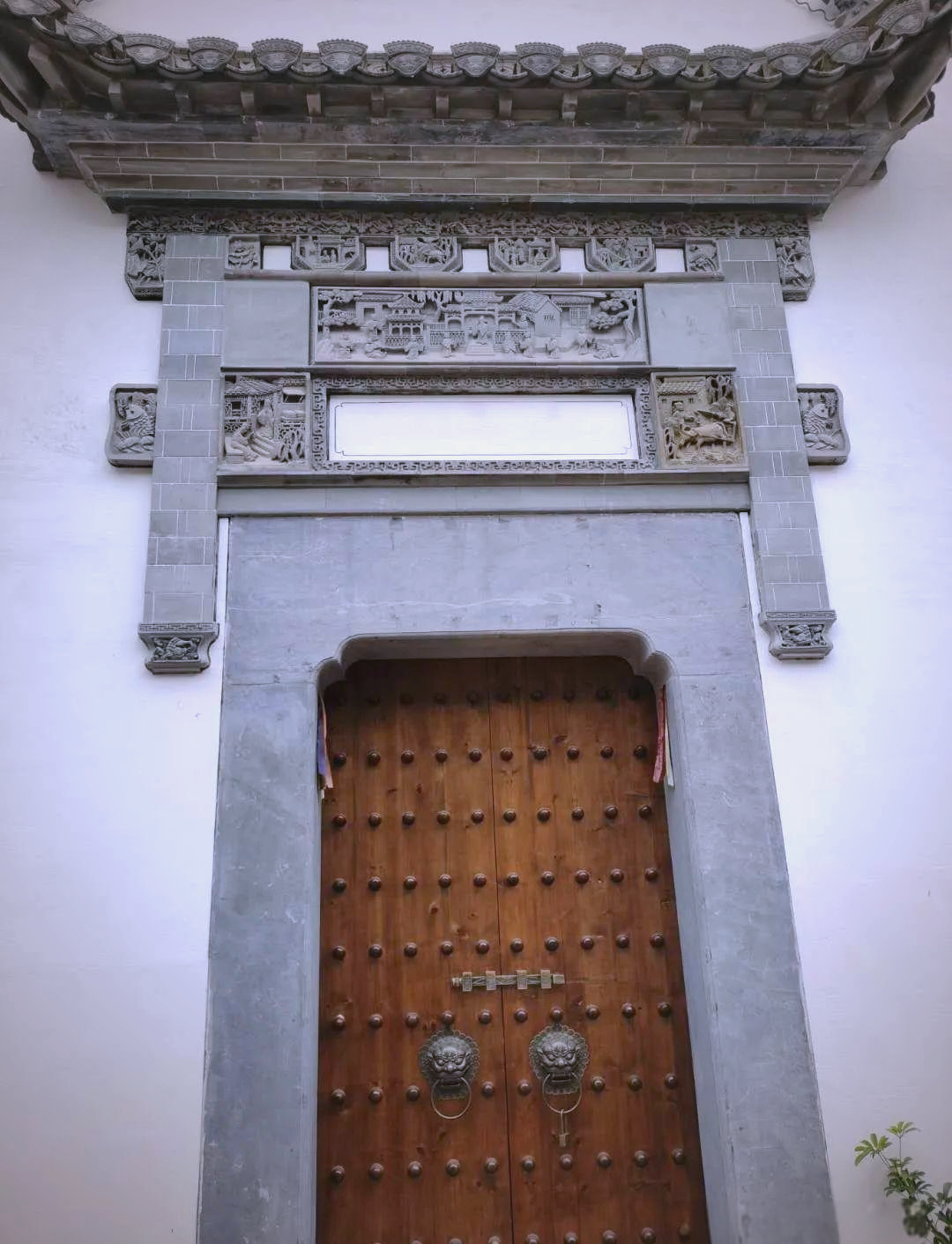 徽派建筑中的多样门楼设计