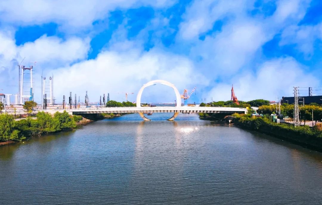 中山翠亨新区又上新了!马鞍岛上两座崭新大桥雏形已现!