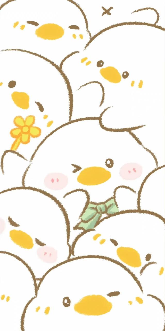 壁纸分享:可爱的动物叠叠乐,萌翻了