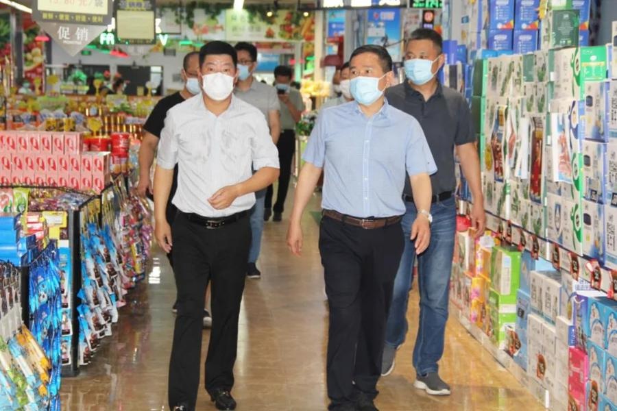 吴孝水赴经开区重点项目和重点区域现场督导疫情防控工作