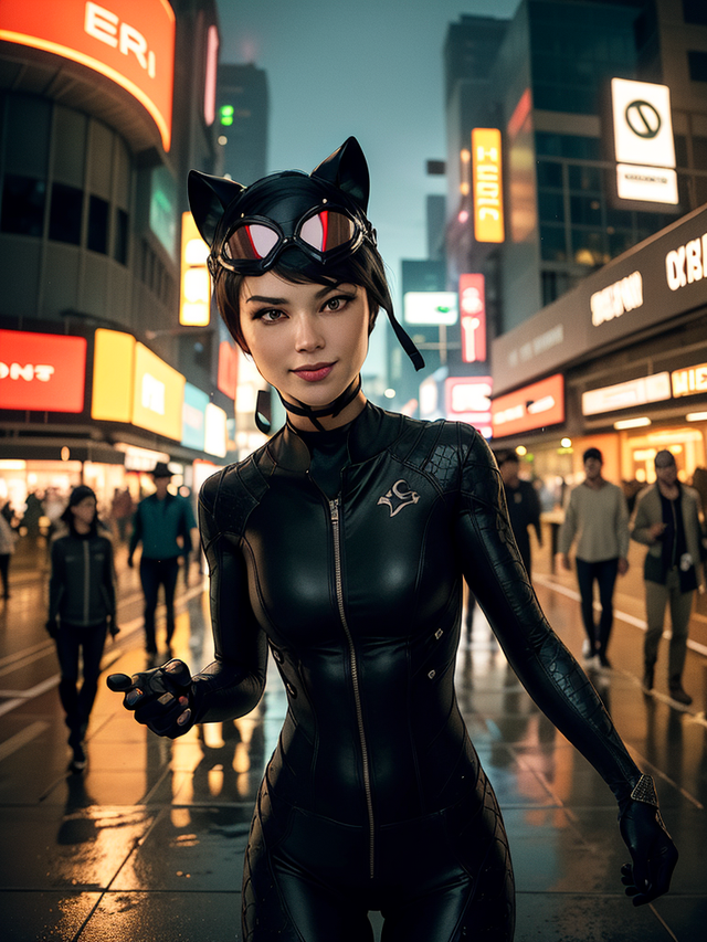 《蝙蝠侠》各种画风的猫女 头像 壁纸