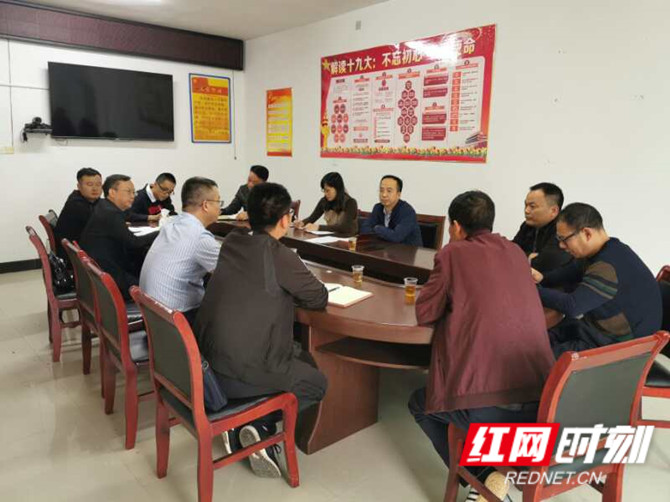 曾志红调研指导金桂村软弱涣散党组织整顿工作