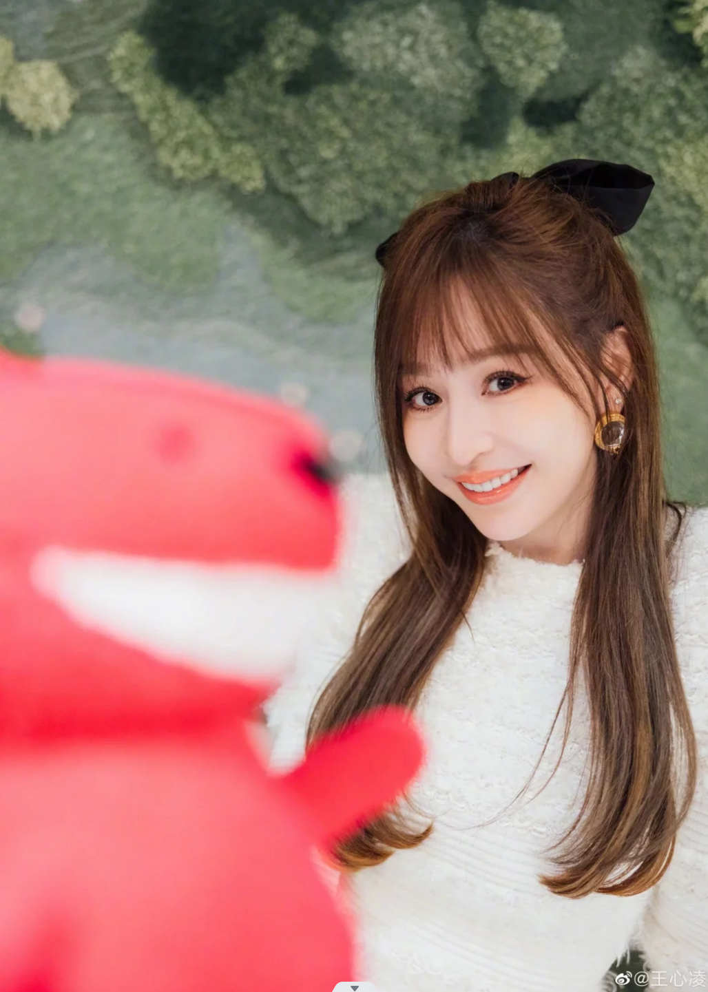 王心凌近况曝光,脸蛋甜到心里去了