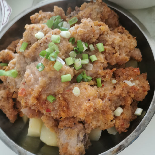 粉蒸肉,味道鲜香,五花肉入口即化