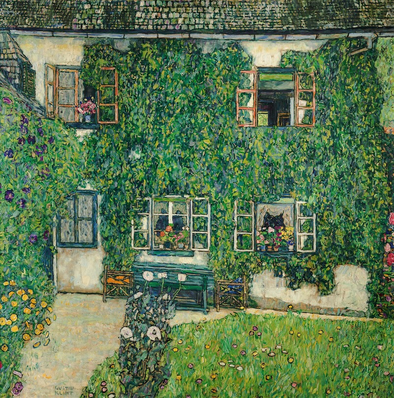 难得一见的克里姆特风景画:奢华,绚丽,以及神秘