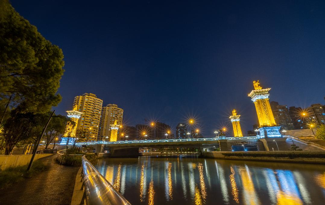 "苏河夜色,魅力申城"!快来普陀欣赏绝美夜景