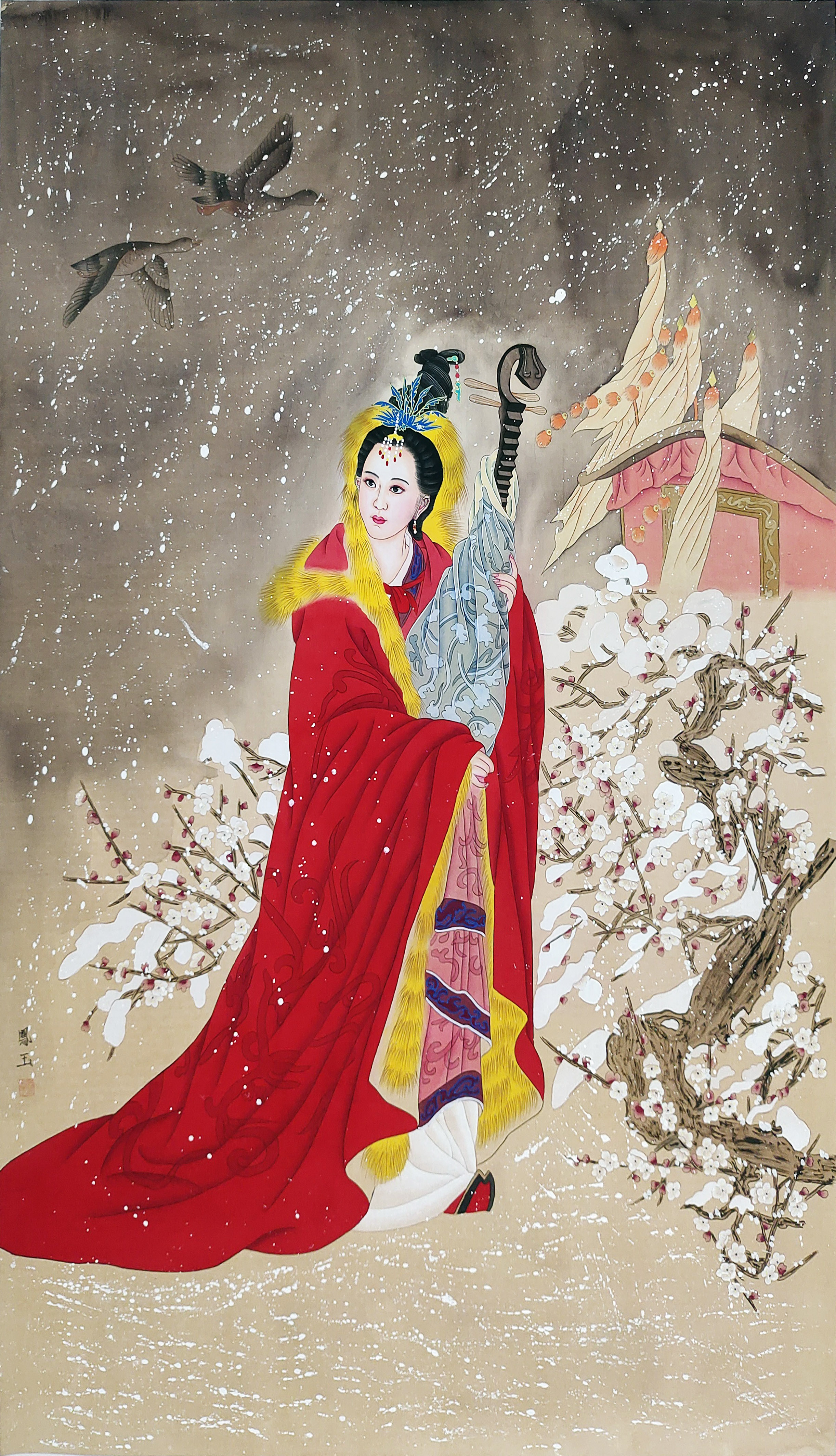 刘凤玉:起绢弄粉彩,细心巧神韵