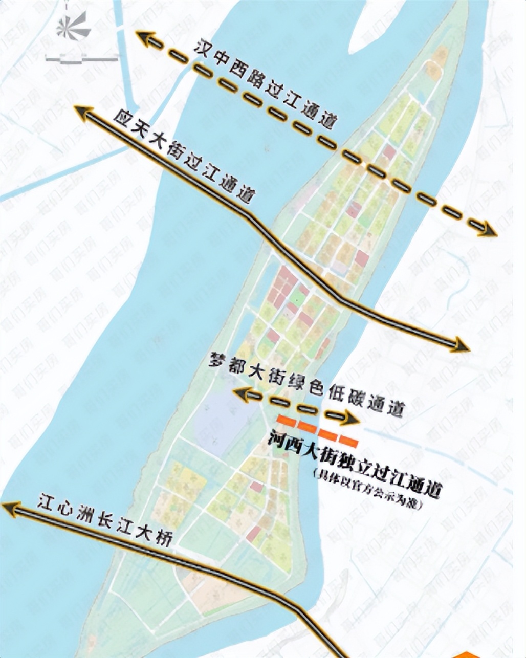 江心洲独立过江通道来了!南京18条建成,在建过江通道一览