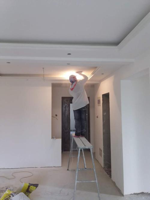 装修日记-基础装修 油工施工过程