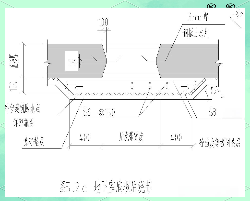 如何正确安装止水钢板?