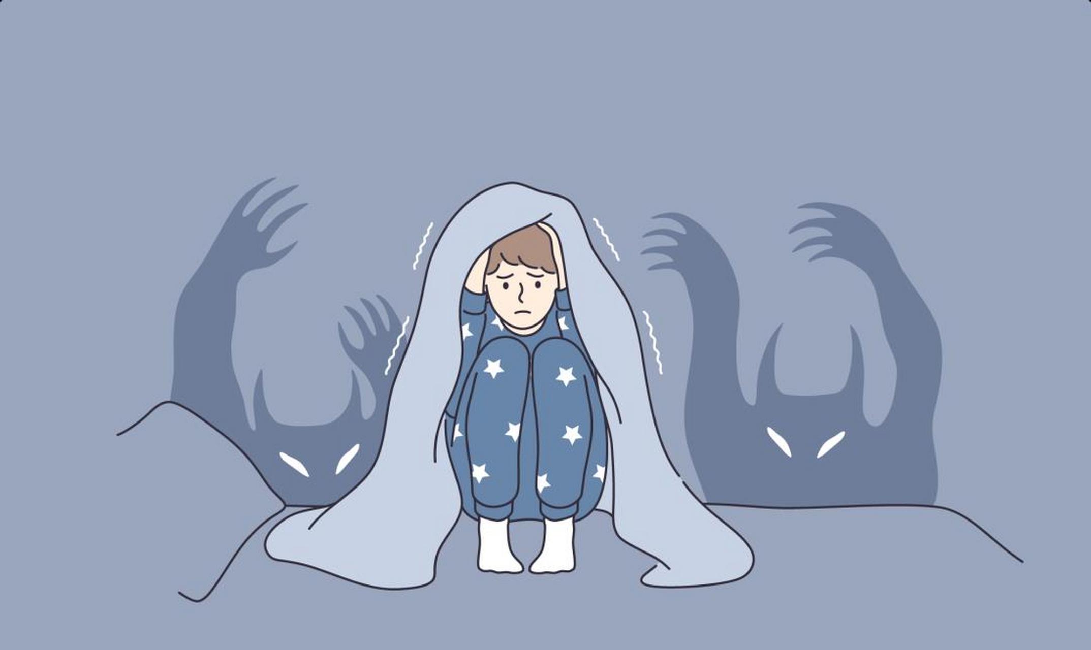 3%的孩子,存在"怕黑"的现象.