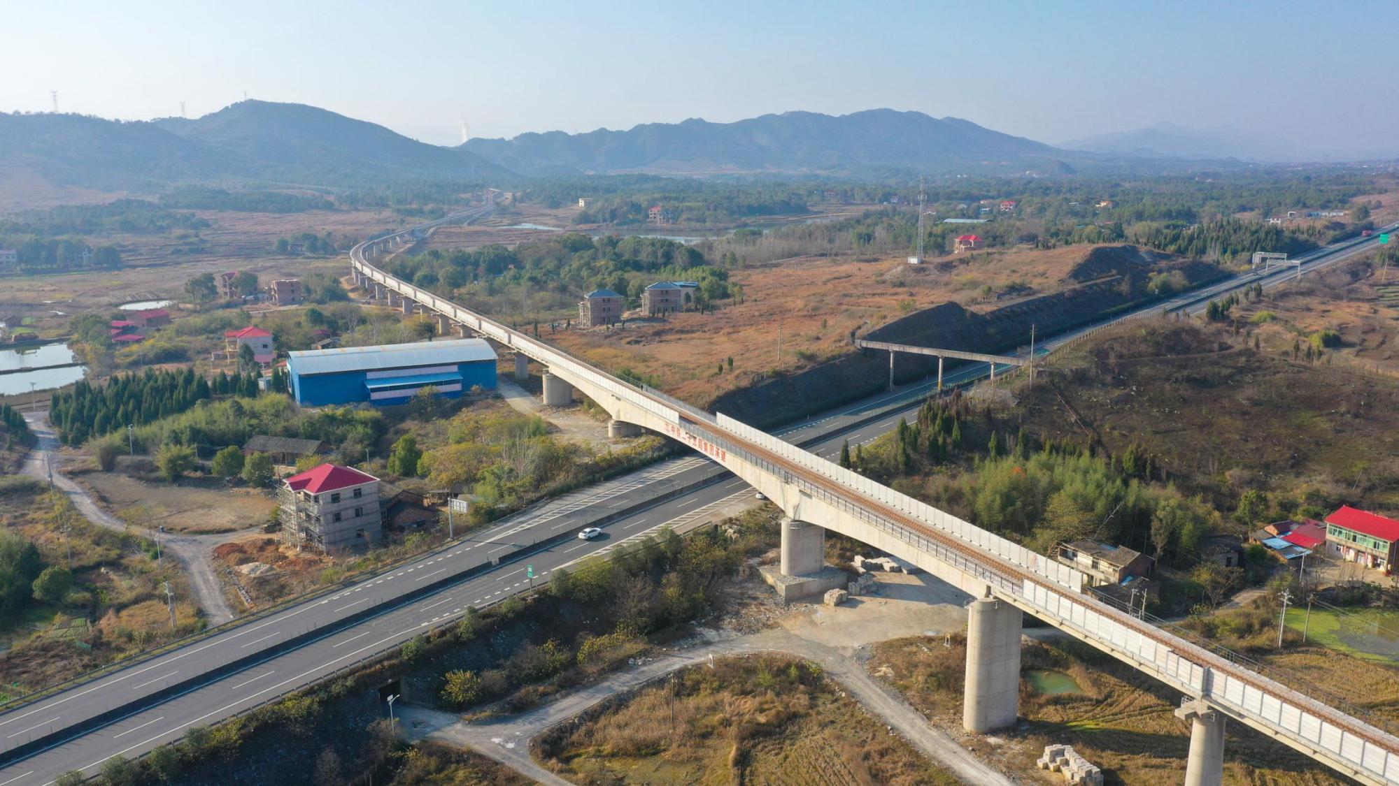 湘桂铁路永州地区扩能工程正式开通