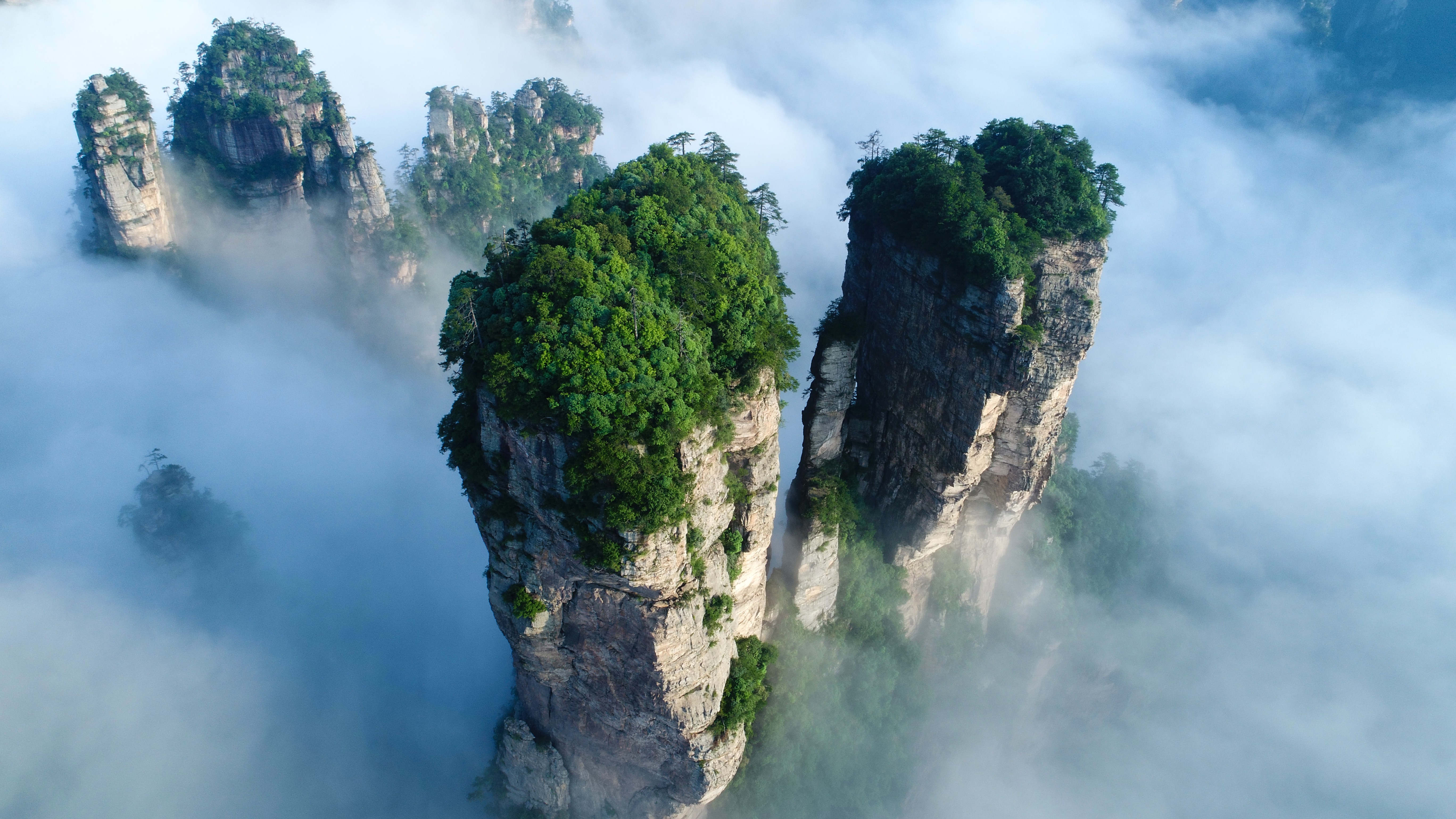 祖国山川美景图图片