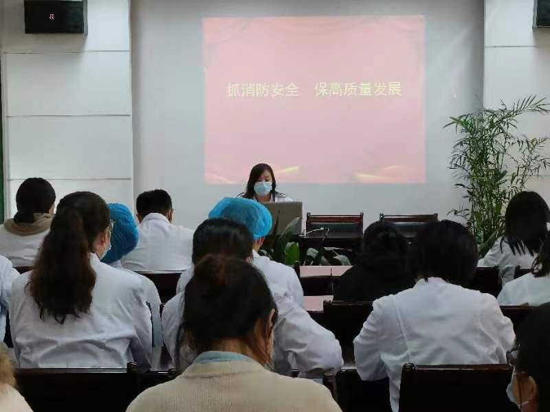 扬州广陵区文峰街道社区卫生服务中心开展消防安全培训