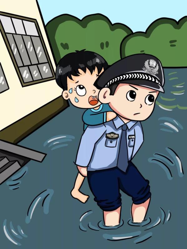一组温暖的小漫画,带你看看人民警察如何为人民?