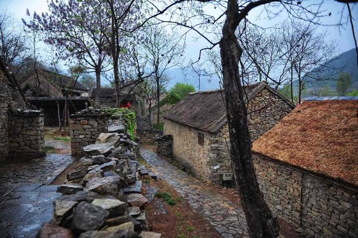 临沂大山深处古村落图片