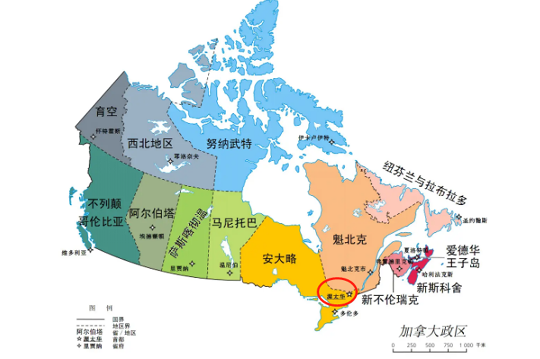 温哥华地图位置图片