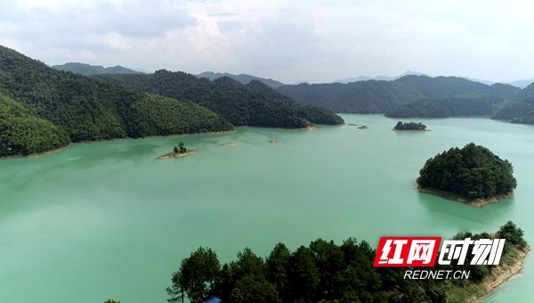 空中俯瞰有"范"河湖系列③|邵阳白云湖