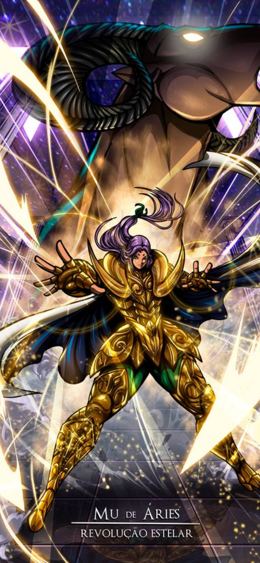 《圣斗士星矢》壁纸,为了爱,人类能够非常温柔,也能非常坚强