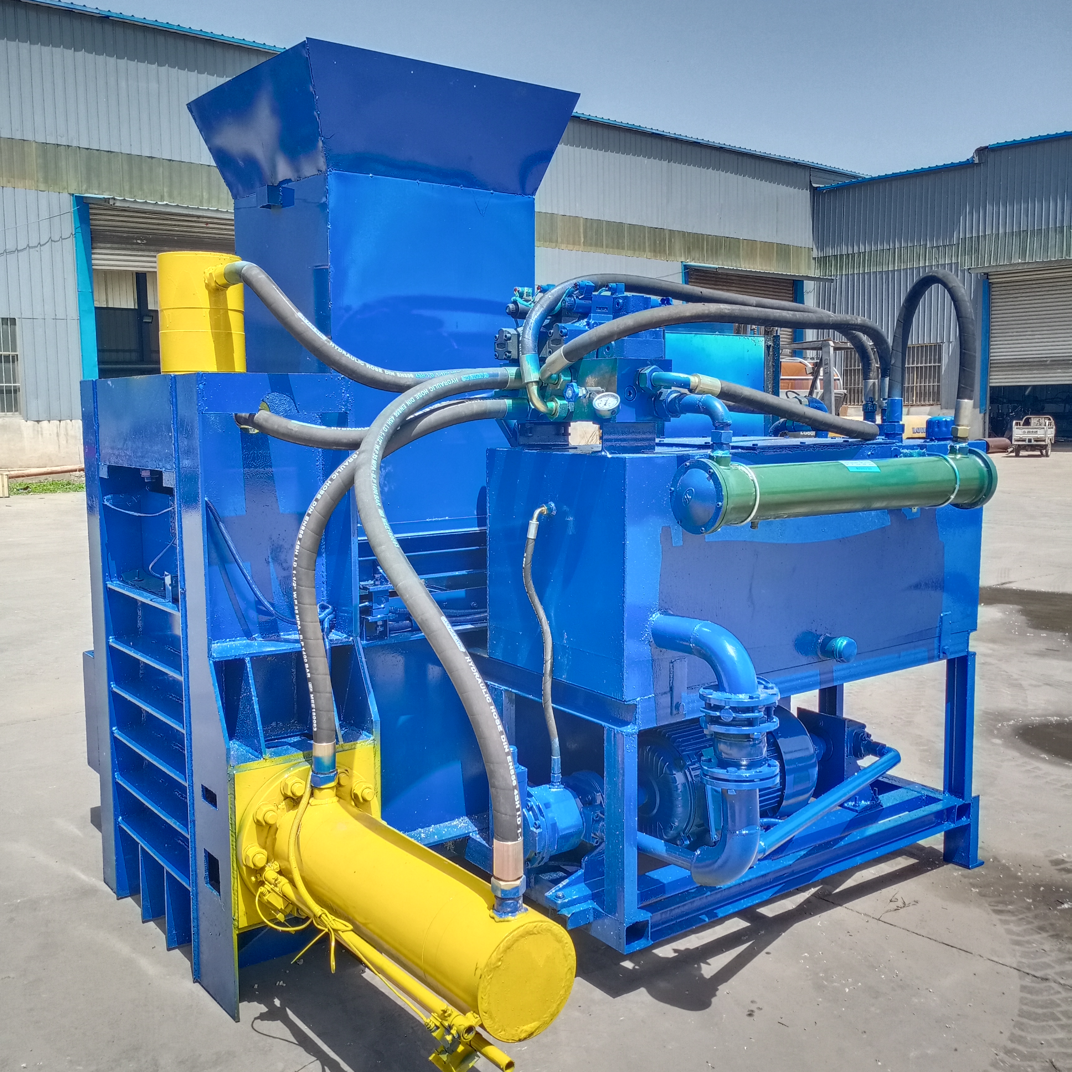 稻壳压块机 稻壳打包机 三缸系列