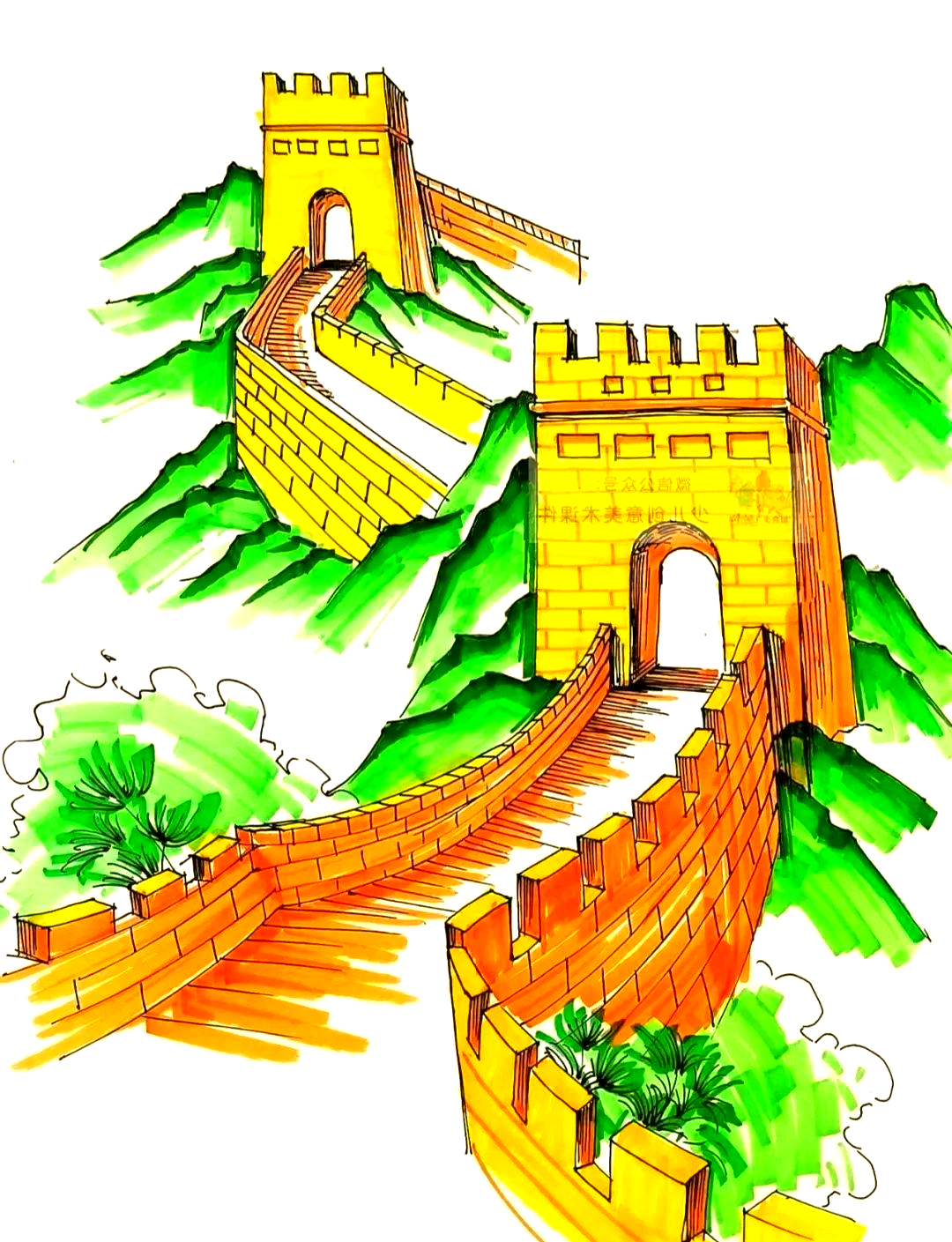 万里长城:展现雄伟壮丽与丰富艺术价值的历史画卷