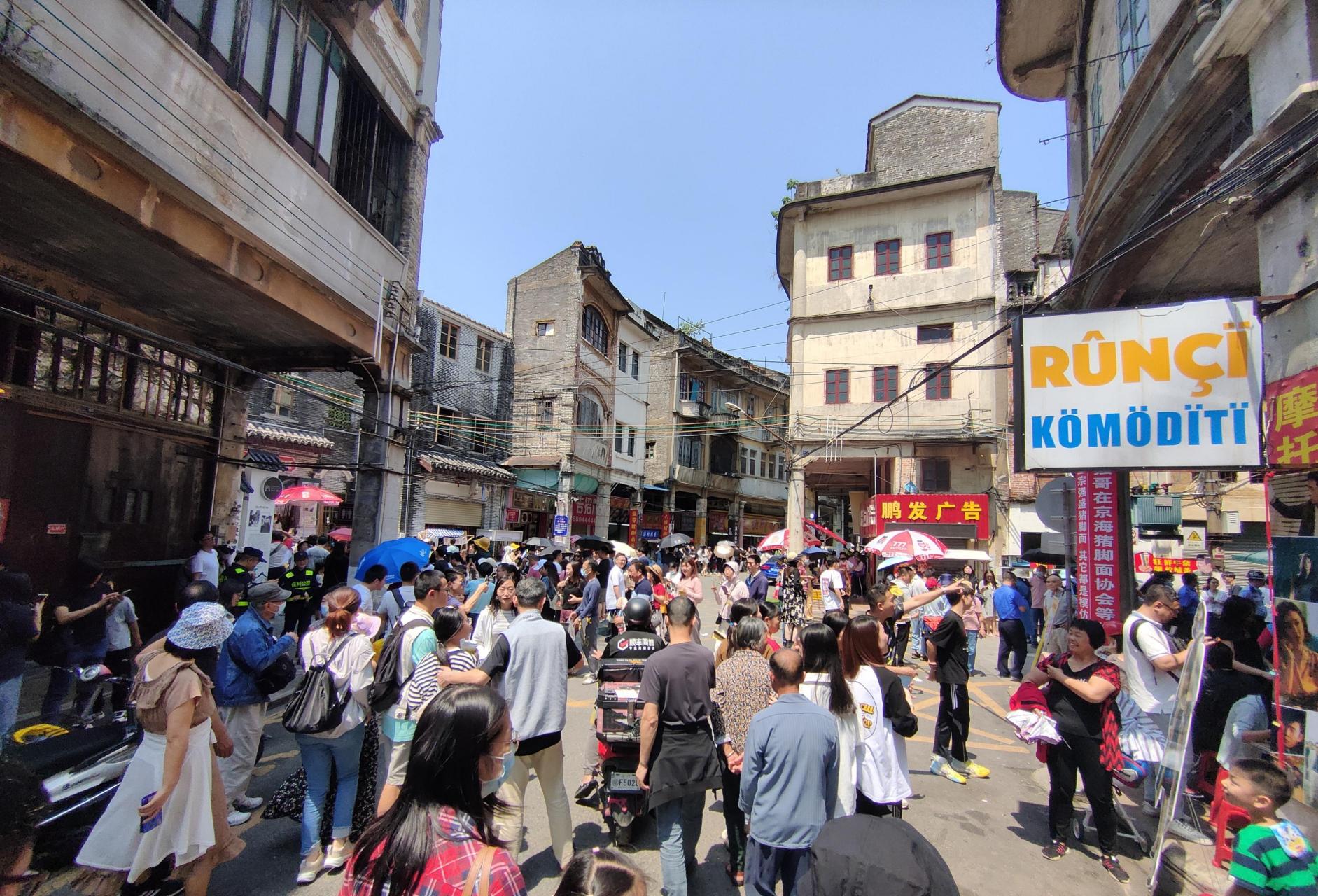 五一假期专为狂飙打卡江门,第一站是台山市端芬镇的梅家大院,第二站是