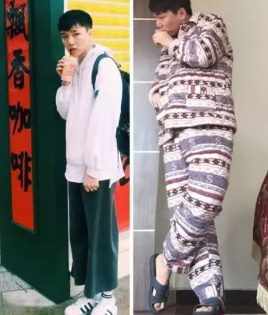 大学生晒春节前后对比图,女神变大妈,网友:现实版回村的诱惑