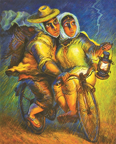 回到父亲回到那牛羊般的目光中