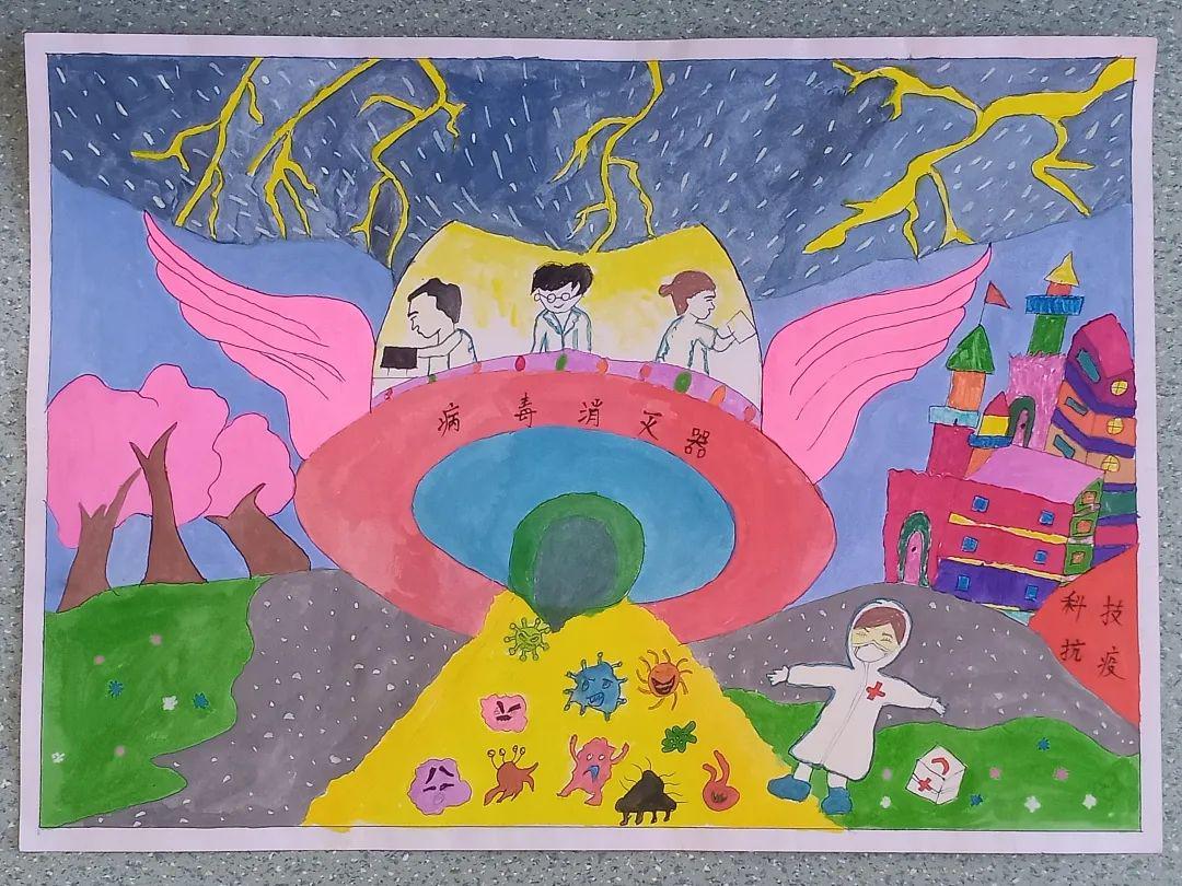 第37届铜川市青少年科技创新大赛少年儿童科学幻想绘画比赛优秀作品