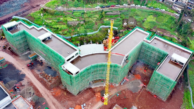 预计8月竣工!达州宣汉这一中学扩建新校区