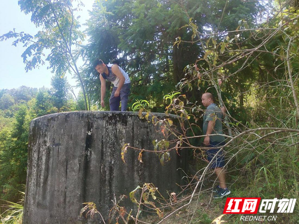 慈利縣二坊坪鎮青葉村:科學抗旱惠民生