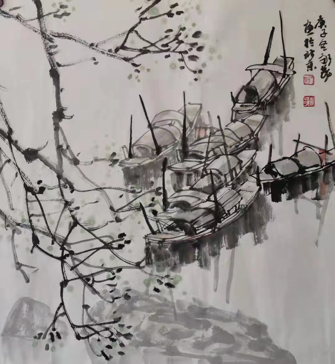 著名画家于永茂山水画作品联展