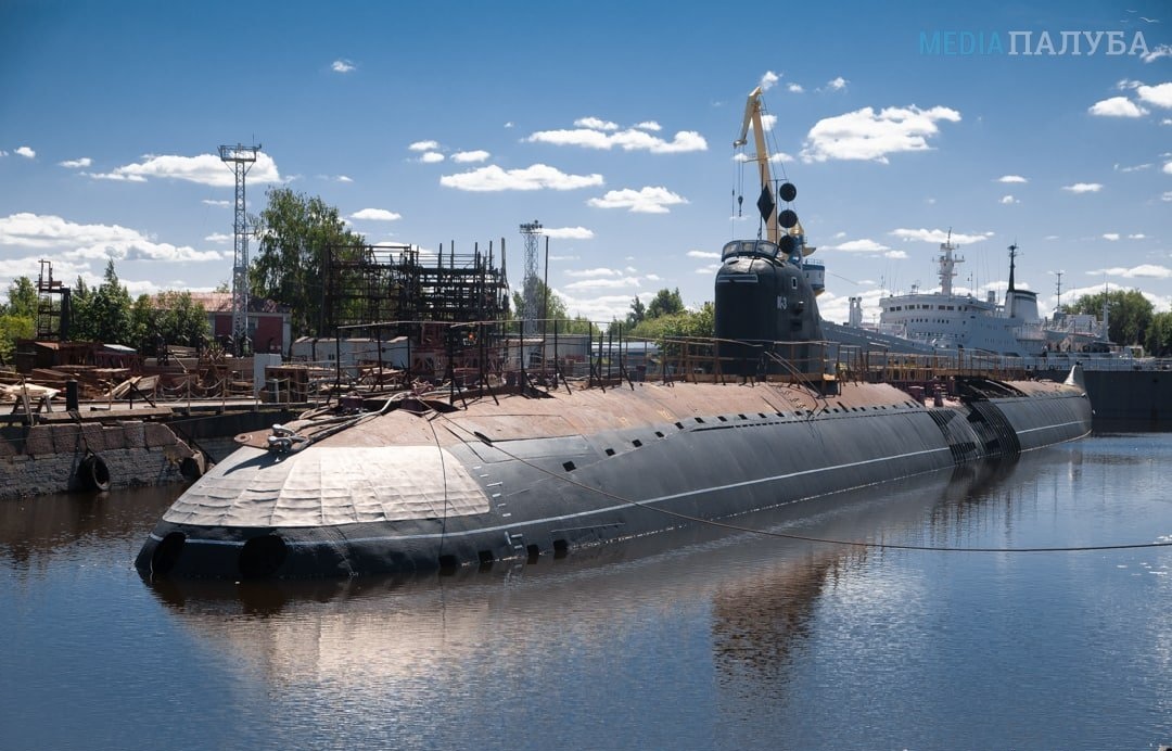 前苏联"红色帝国"的第一艘核潜艇列宁共青团员号的陆上之旅