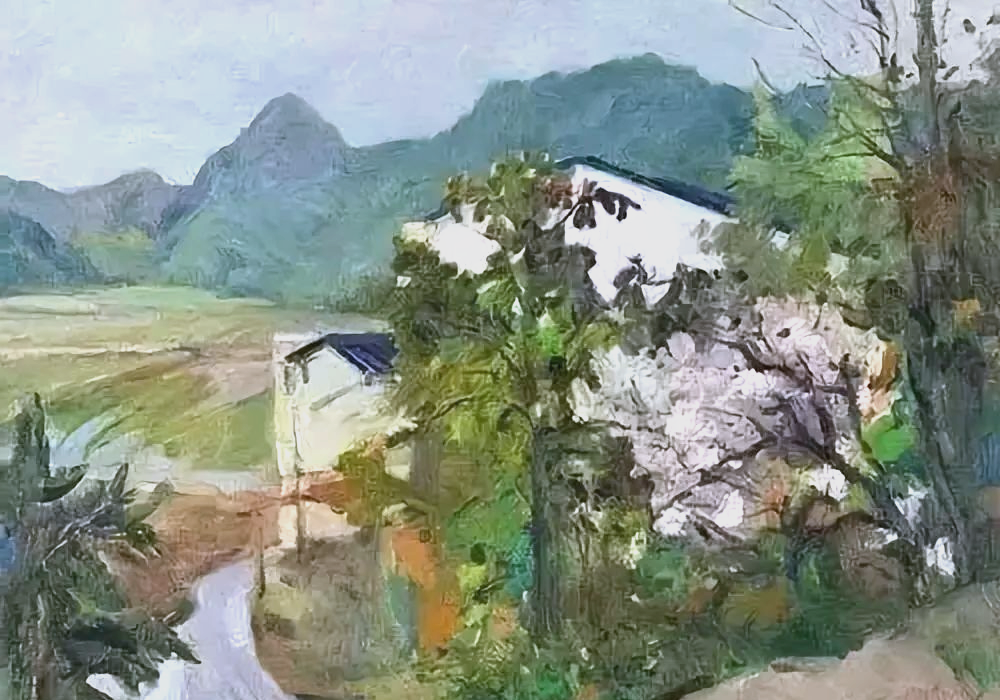 范迪安的众多油画作品欣赏