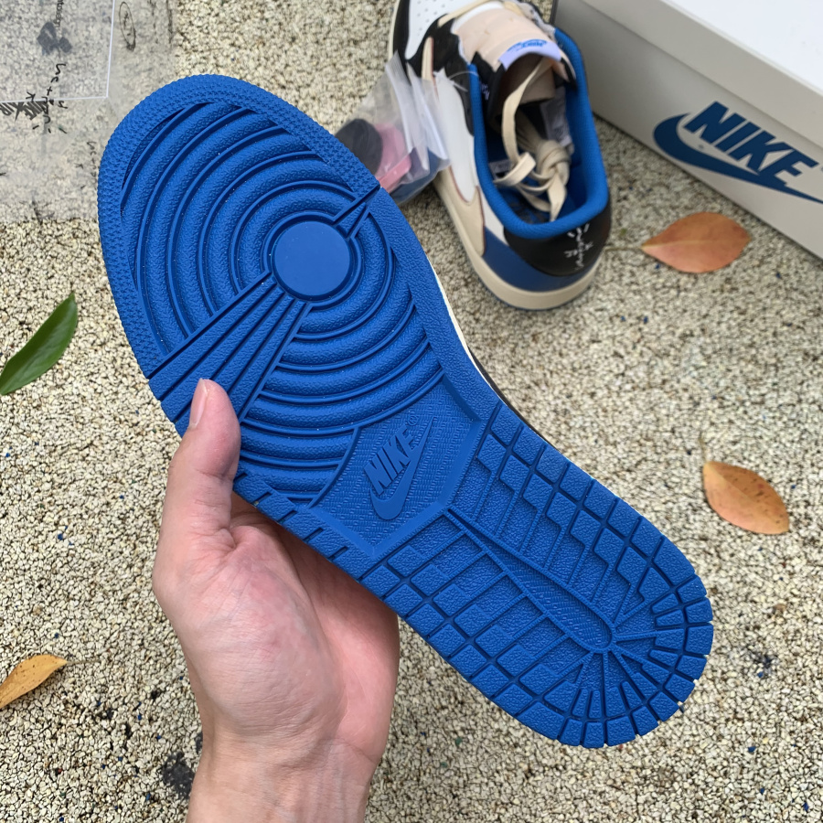 aj1倒钩闪电low airjordan 1 aj1 ts藤原浩闪电倒钩低帮黑白蓝