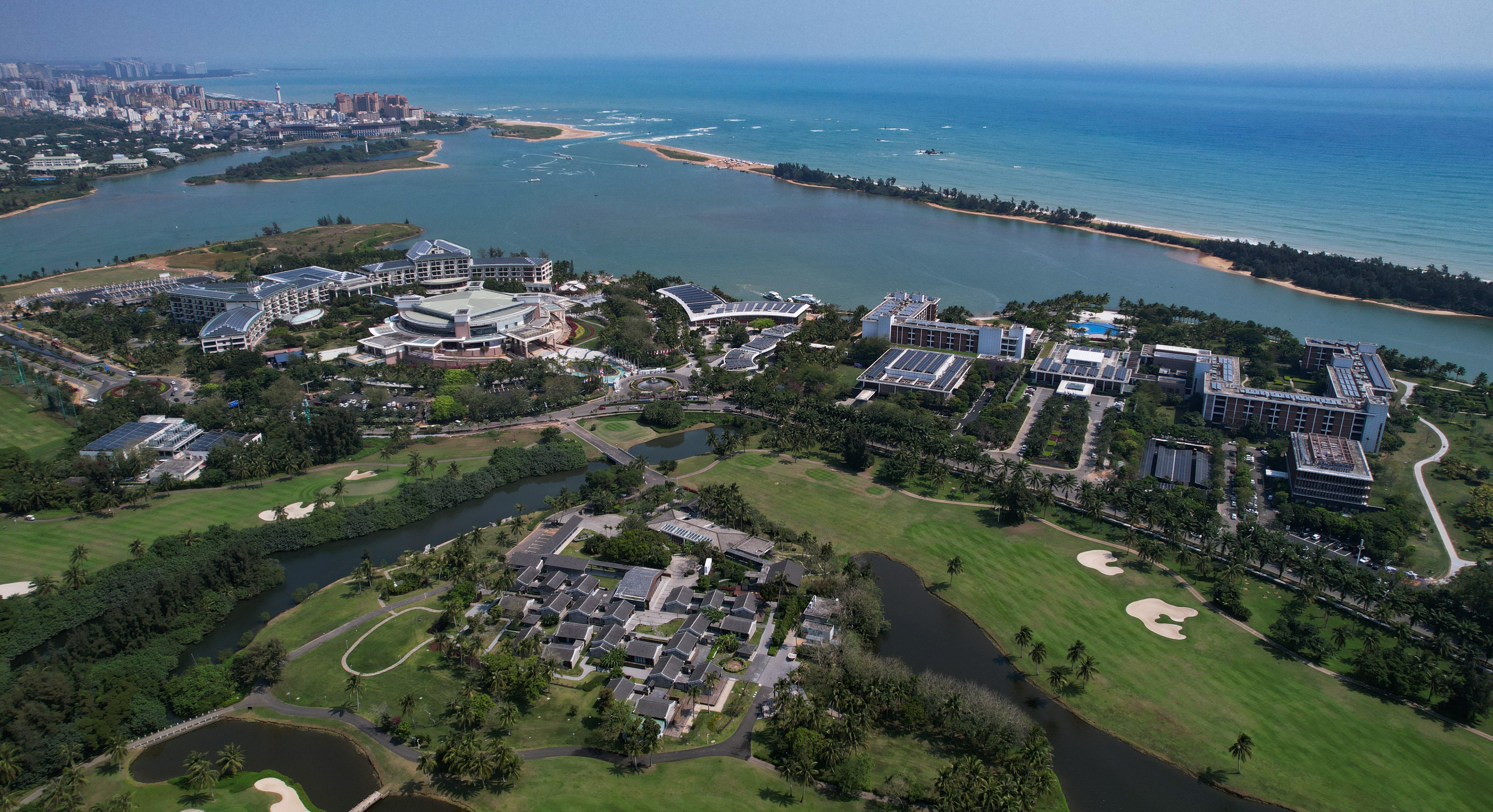 (新华全媒 )探访博鳌零碳示范区