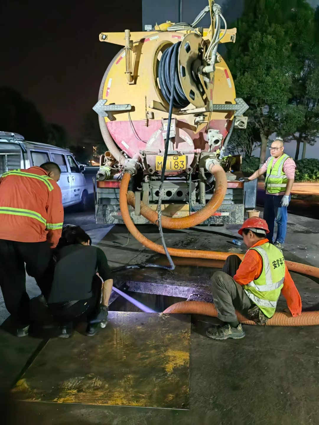 常熟市政排水管道非开挖修复 光固化热成型 清理化粪池 泥浆处理