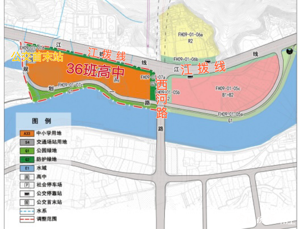 奉化江口中學新校址來了規劃36班預計2024年投用