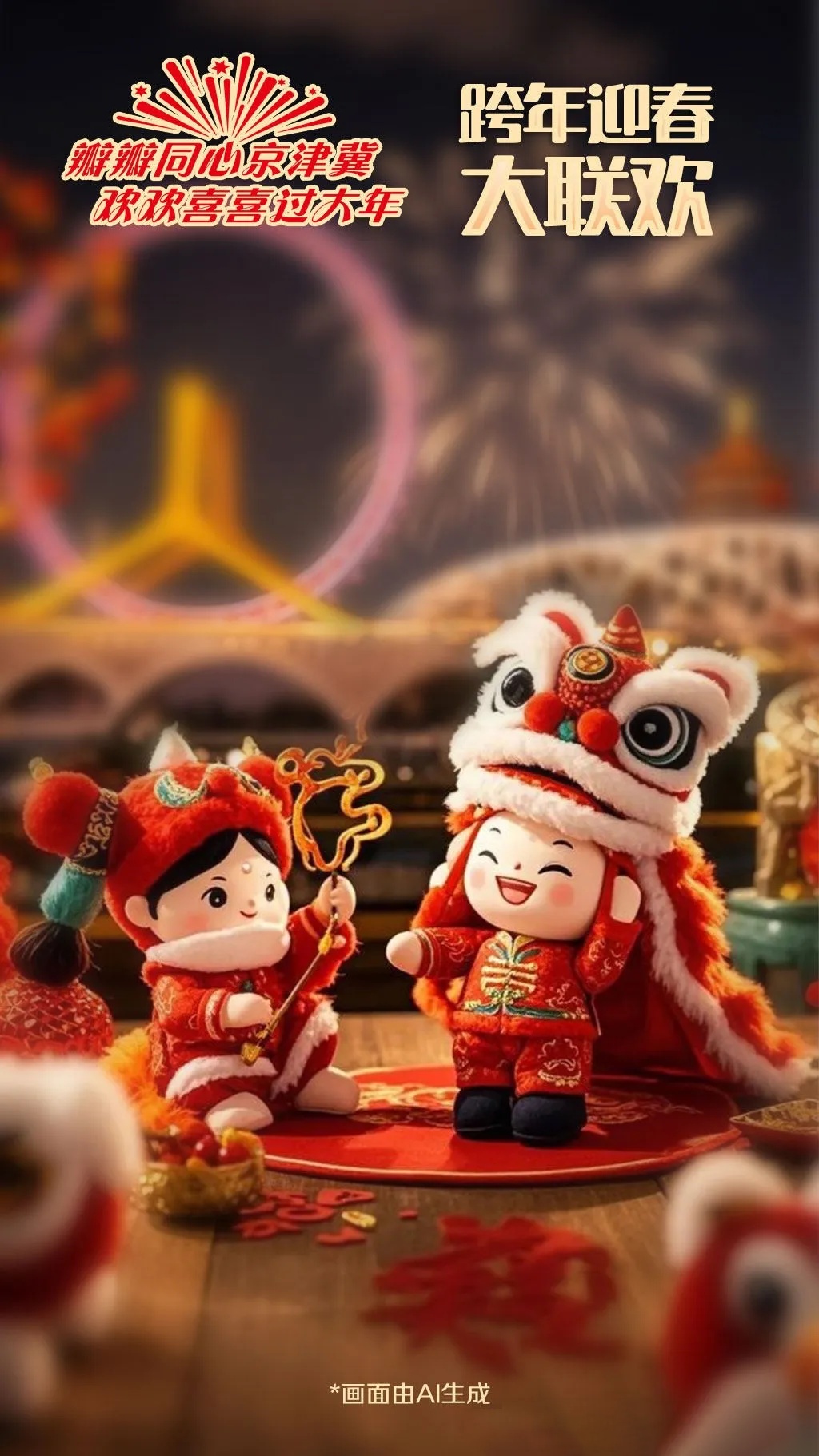 瓣瓣同心京津冀 欢欢喜喜过大年