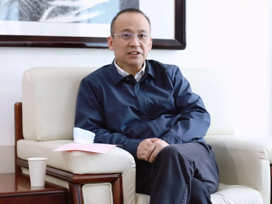 「看·绿投」公司党委书记,董事长王涛拜会武汉市硚口区委书记周耕