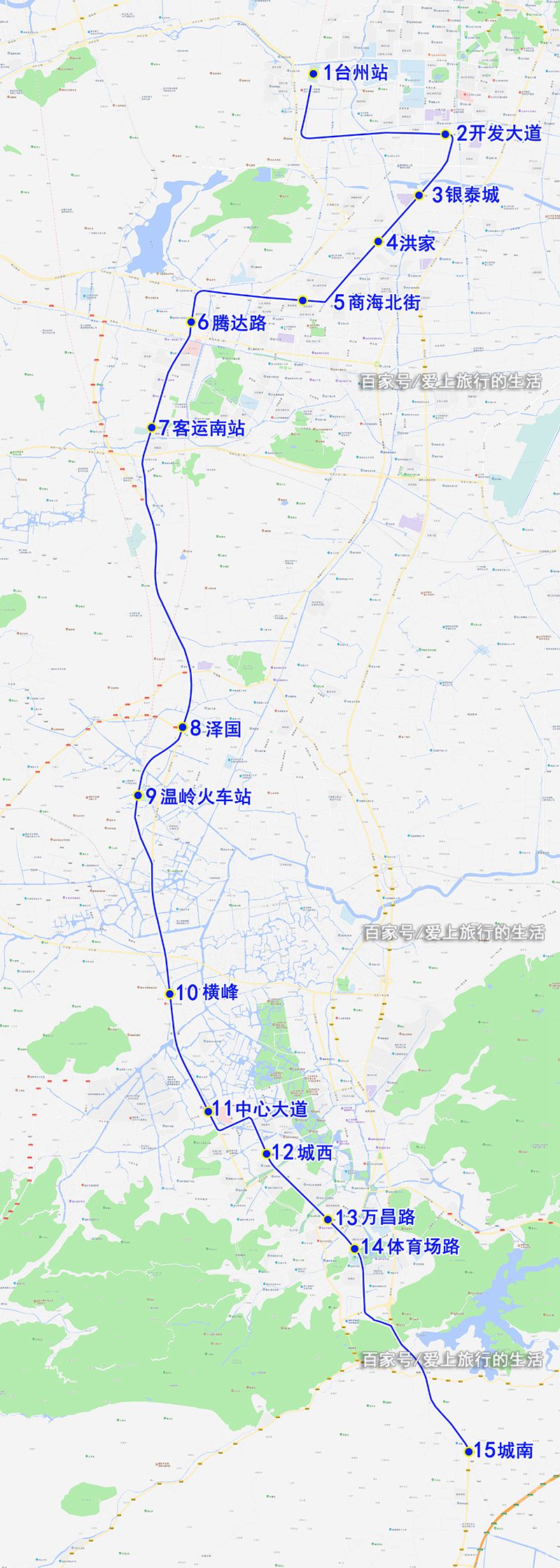 瑞安轻轨s1详细线路图图片