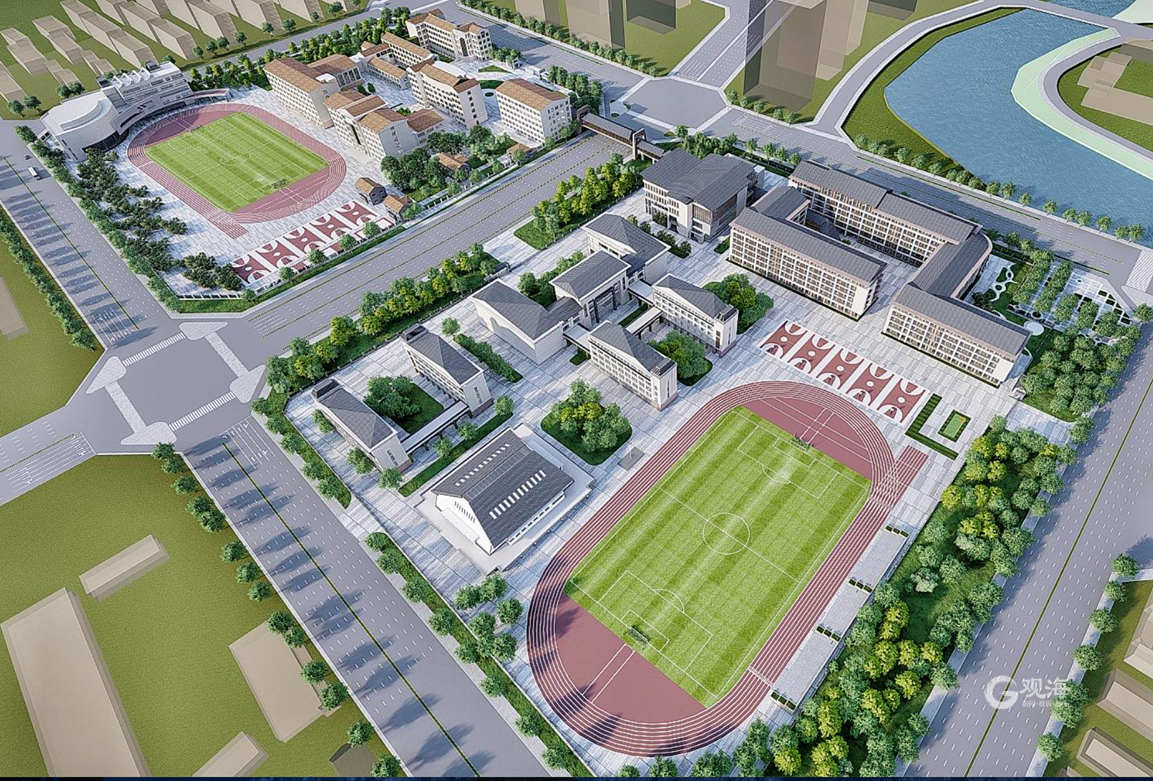 百年老校焕新颜!即墨区第一中学改扩建工程建设按下"快进键"