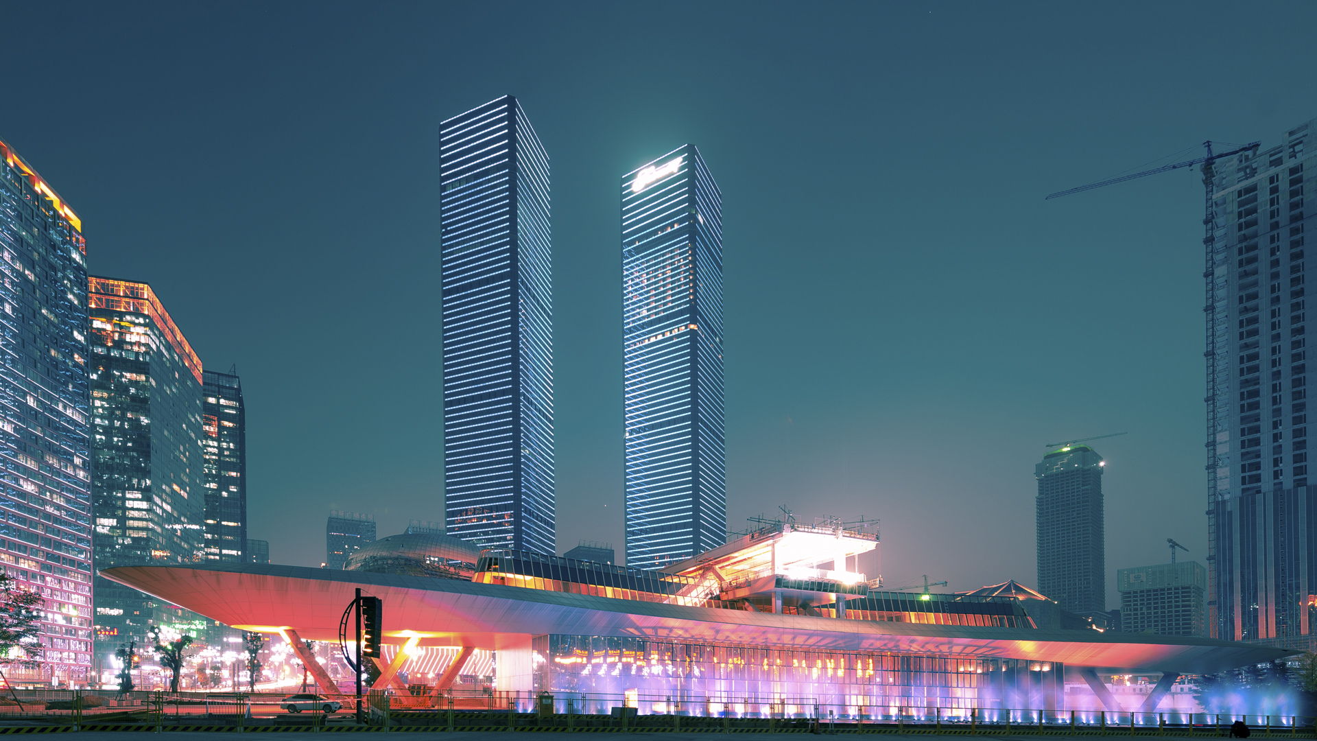 惊艳了!移轴镜头下的花果园